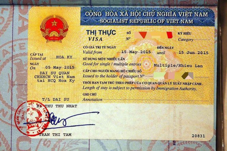 شروط الحصول على تأشيرة الدخول إلى فيتنام