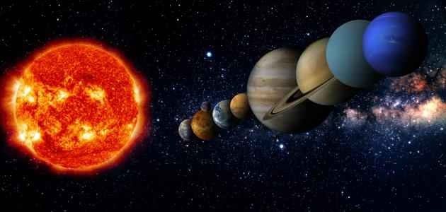 معلومات عن كواكب المجموعة الشمسية ..