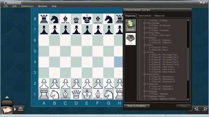 برنامج Chessmaster XI: Grandmaster Edition