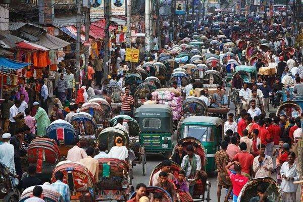 توزيع السّكّان في المدن في دولة بنغلاديش