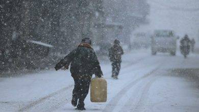 الشتاء في سوريا