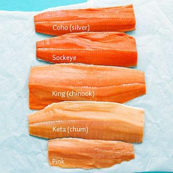 لماذا بعض سمك السّلمون برتقاليّ أكثر من غيره؟