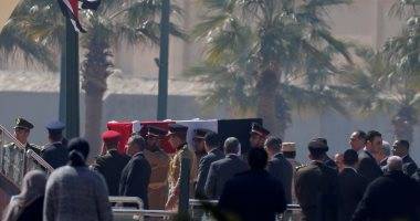 مراسم جنازة حسني مبارك