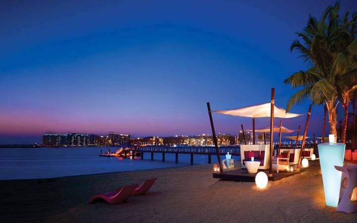 المطاعم على البحر في دبي