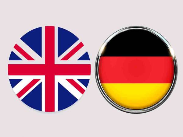 الفرق بين اللغة الانجليزية والالمانية
