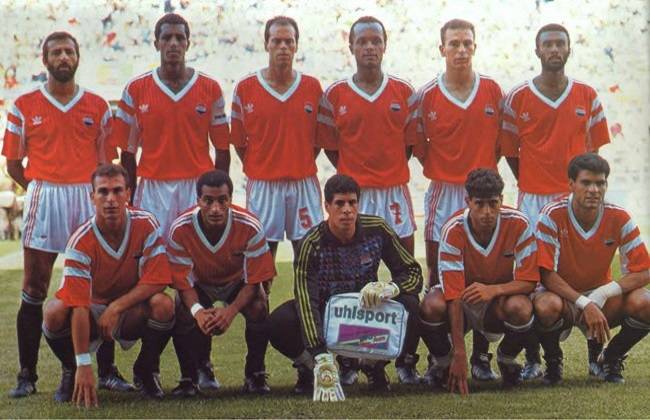 شاركت 1990 كاس عربيه دوله في كم العالم كأس العالم